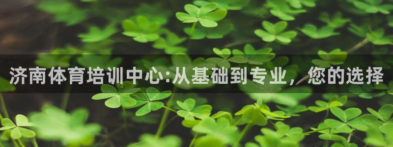 利记官方正版app娱乐：济南体育培训中心:从基础到专