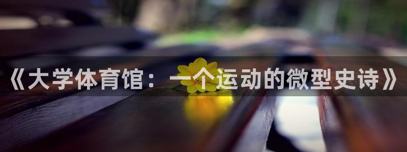 利记官网下载招商电话号码是多少号：《大学体育馆：一个