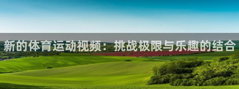 利记官方集团官网：新的体育运动视频：挑战极限与乐趣的
